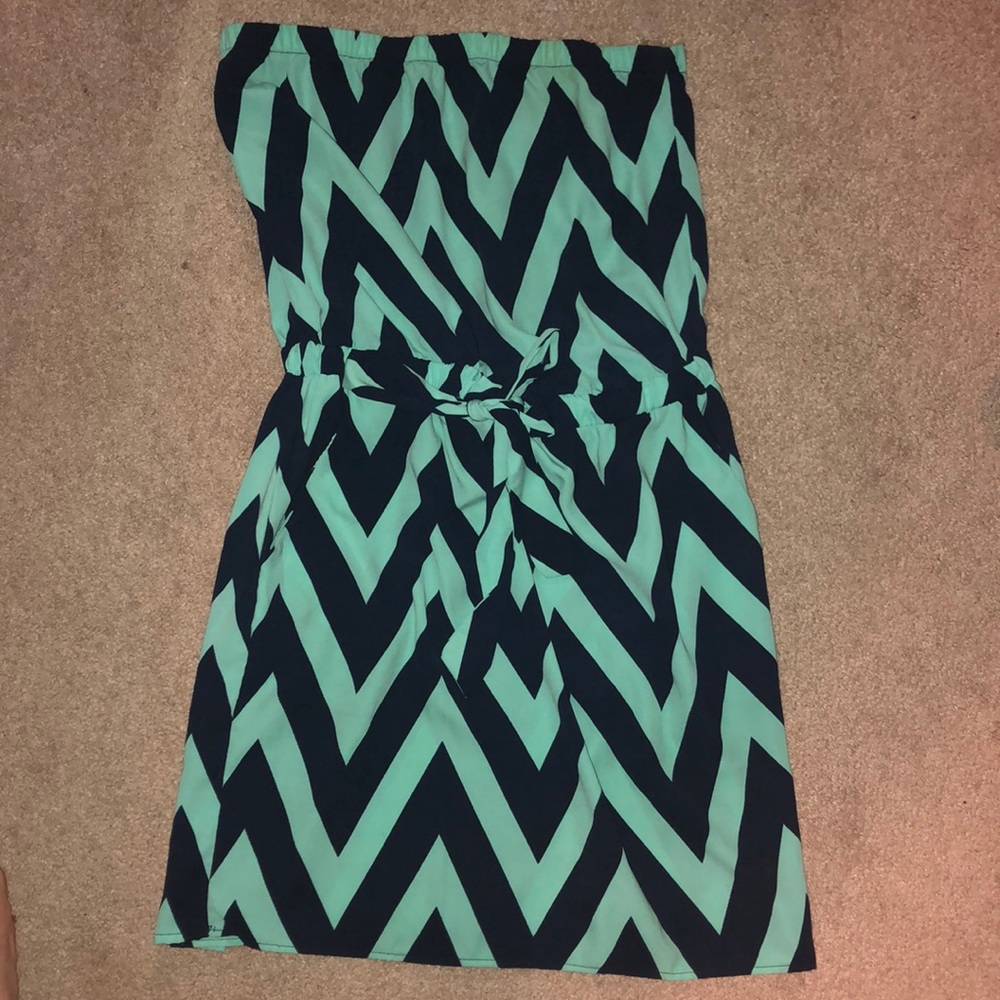 Strapless dress